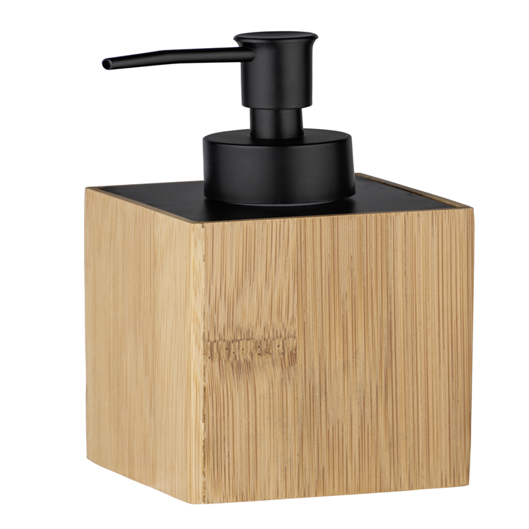 Afbeelding laden in galerijviewer, Wenko 1065695 - zeepdispenser padua bamboe | 1 stuks
