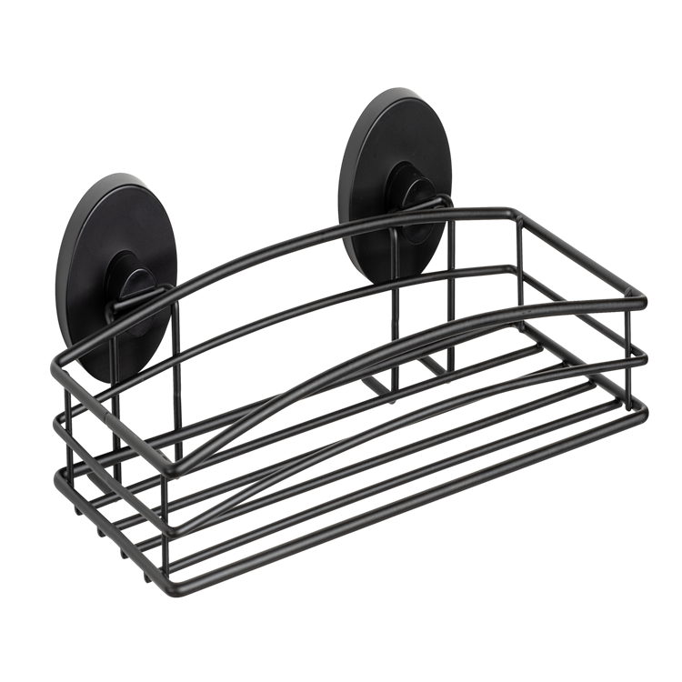 Afbeelding laden in galerijviewer, Wenko 1069605 - vacuum-loc wandrek zwart | 1 stuks
