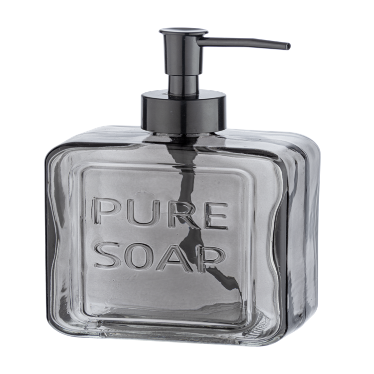 Afbeelding laden in galerijviewer, Wenko 1069581 - zeepdispenser pure soap grijs | 1 stuks
