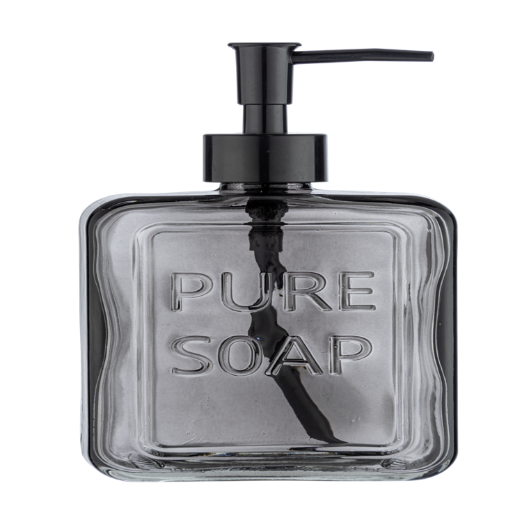 Afbeelding laden in galerijviewer, Wenko 1069581 - zeepdispenser pure soap grijs | 1 stuks
