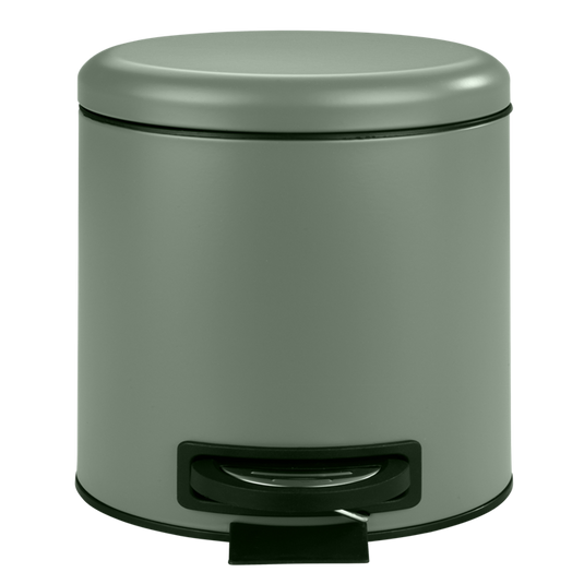 Wenko 1069576 - afvalemmer leman 3l donkergr. | 1 stuks