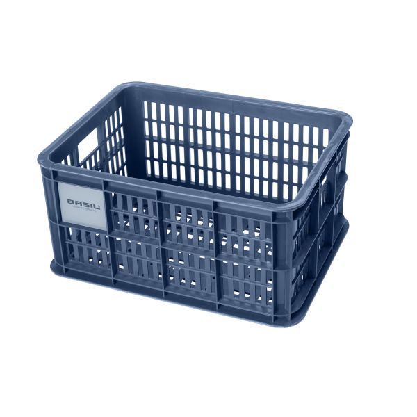 Afbeelding laden in galerijviewer, Basil fietskrat S - klein - 17.5 liter - blauw
