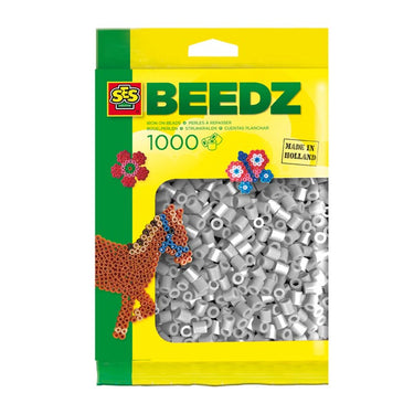 Ses creative - beedz - grijs - strijkkralen - 1000 stuks - pvc vrij - vanaf 5 jaar