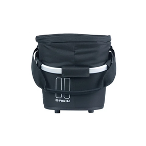 Basil fietsmand classic carry all iso met mik bevestiging 18 liter 38 x 21 x 27 cm - zwart