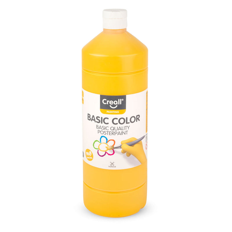 Afbeelding laden in galerijviewer, Creall schoolverf donkergeel, 1 liter
