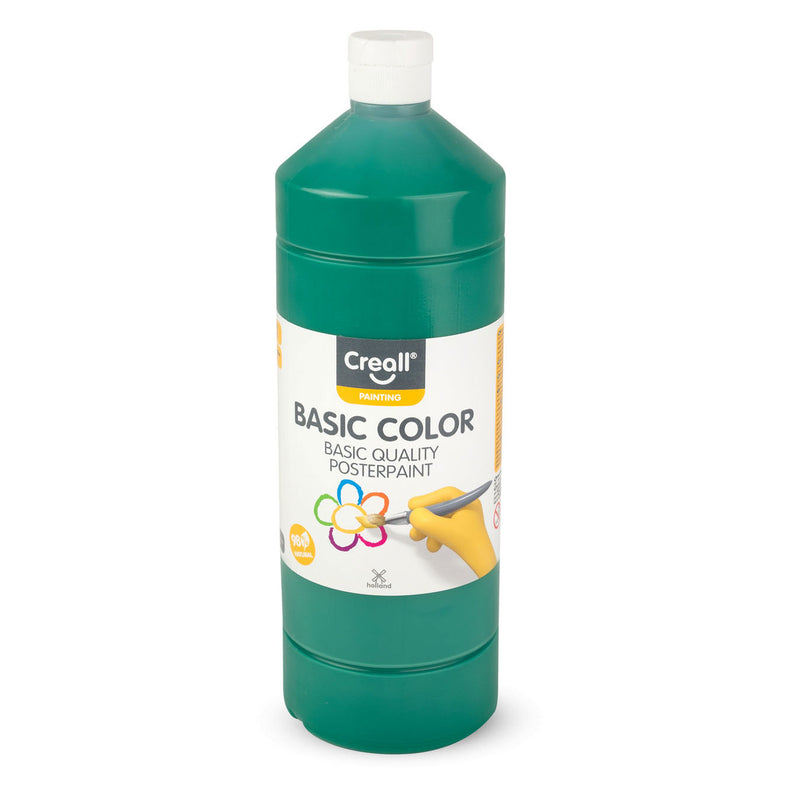 Afbeelding laden in galerijviewer, Creall schoolverf donkergroen, 1 liter
