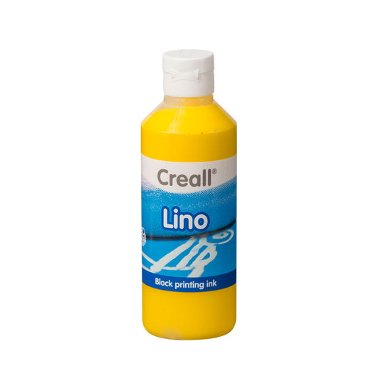 Creall lino blockprintverf geel, 250ml