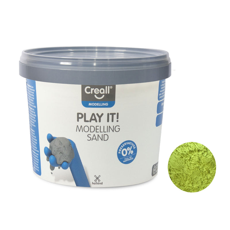 Afbeelding laden in galerijviewer, Creall play it speelzand geel, 750gr.
