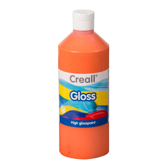 Creall gloss glansverf oranje, 500ml