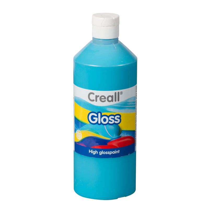 Afbeelding laden in galerijviewer, Creall gloss glansverf turquoise, 500ml
