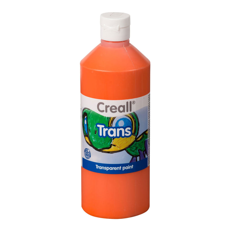 Afbeelding laden in galerijviewer, Creall transparante verf oranje, 500ml
