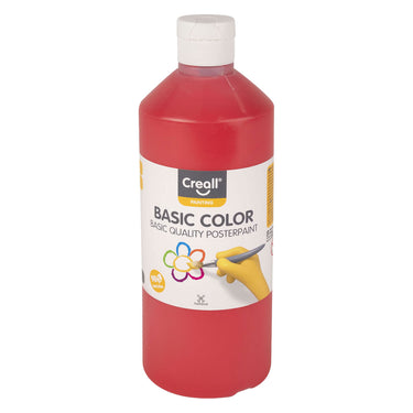 Creall plakkaatverf 500ml licht rood