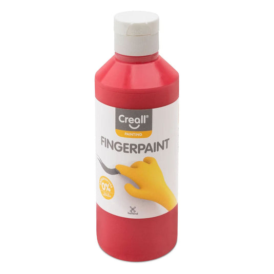 Creall vingerverf conserveringsvrij rood - 250ml