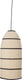 Bloomingville - larrin hanglamp - beige - papier