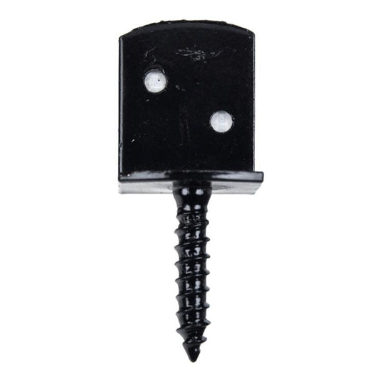 Mack 1069085 - l-vlechtschermsteun zwart | 30 stuks