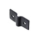 Mack 1069111 - draadpaneelklem zwart | 5 stuks