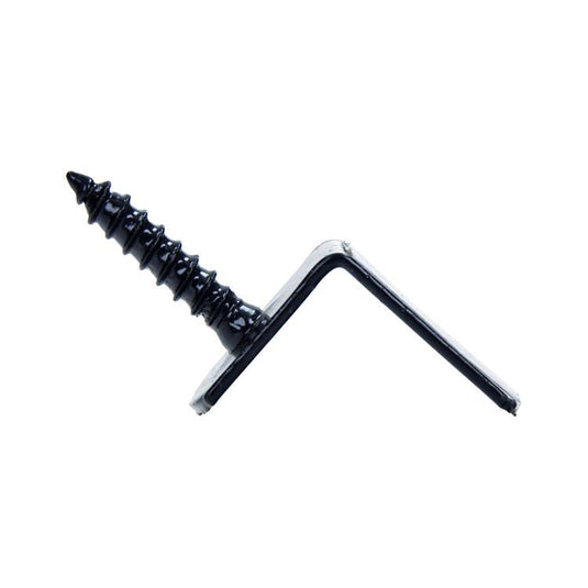 Mack 1069085 - l-vlechtschermsteun zwart | 30 stuks