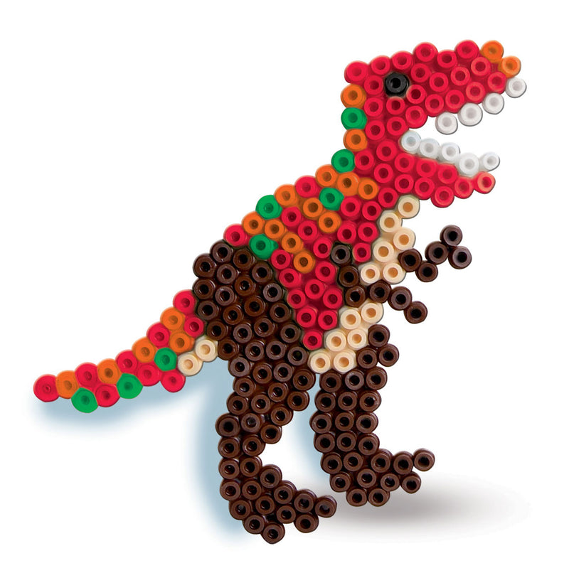 Afbeelding laden in galerijviewer, Ses strijkkralenset t-rex strijkkralenset t-rex
