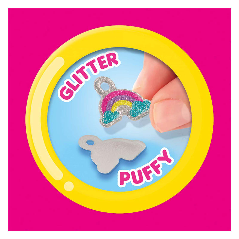 Afbeelding laden in galerijviewer, Ses puffy glitter sticker armbanden
