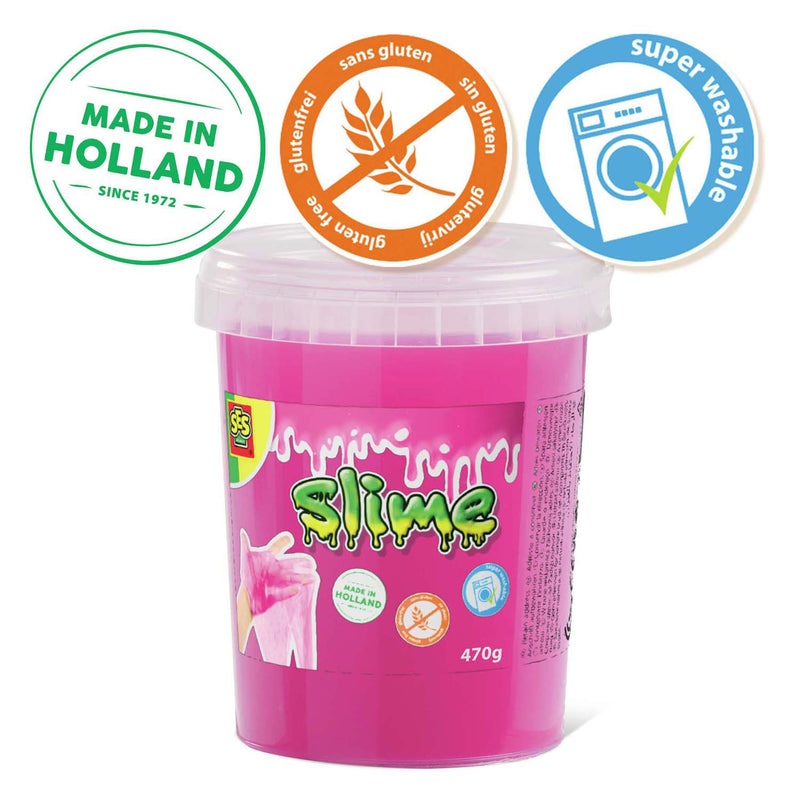 Afbeelding laden in galerijviewer, Ses slime - neon roze 470g
