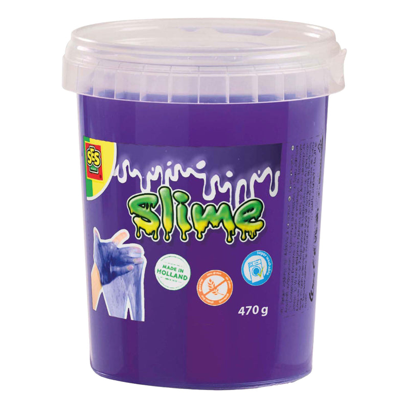 Afbeelding laden in galerijviewer, Ses creative ses slime - paars glitter 470g
