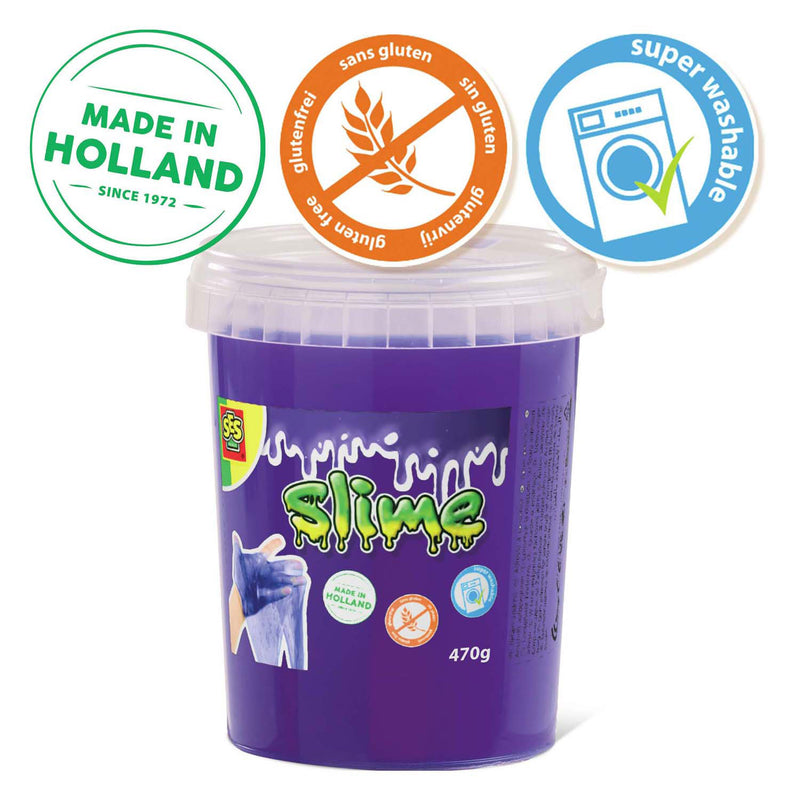 Afbeelding laden in galerijviewer, Ses slime - paars glitter 470g

