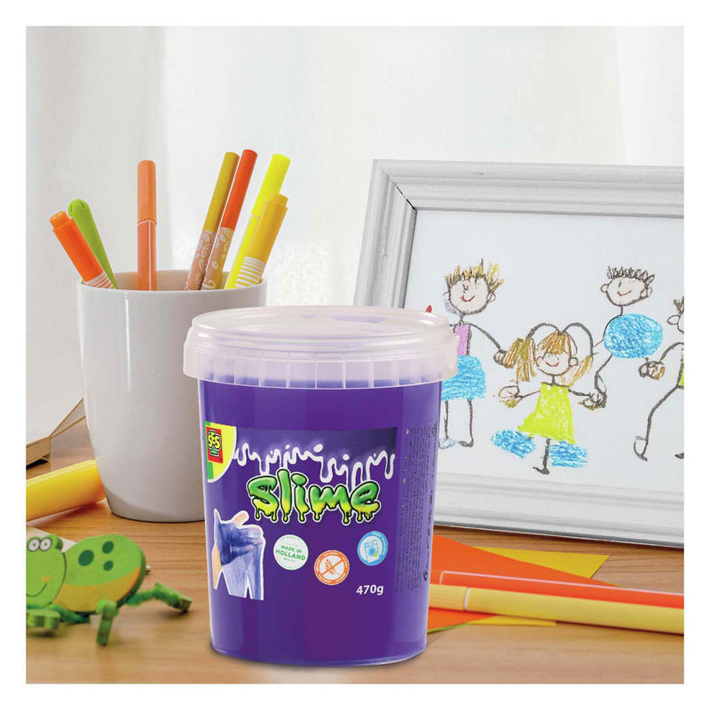 Afbeelding laden in galerijviewer, Ses slime - paars glitter 470g
