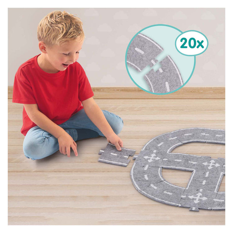 Afbeelding laden in galerijviewer, Ses vilten wegencircuit, 20dlg.
