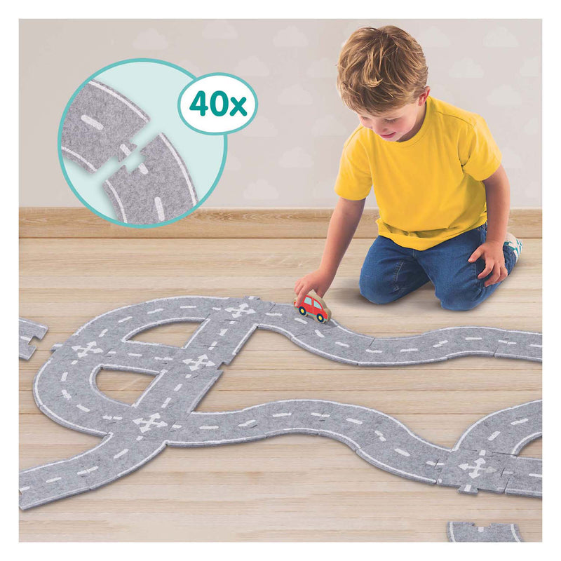 Afbeelding laden in galerijviewer, Ses creative ses vilten wegencircuit, 40dlg.
