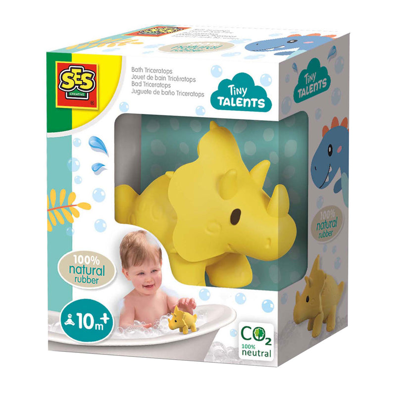 Afbeelding laden in galerijviewer, Ses bad triceratops - 100% natuurlijk rubber
