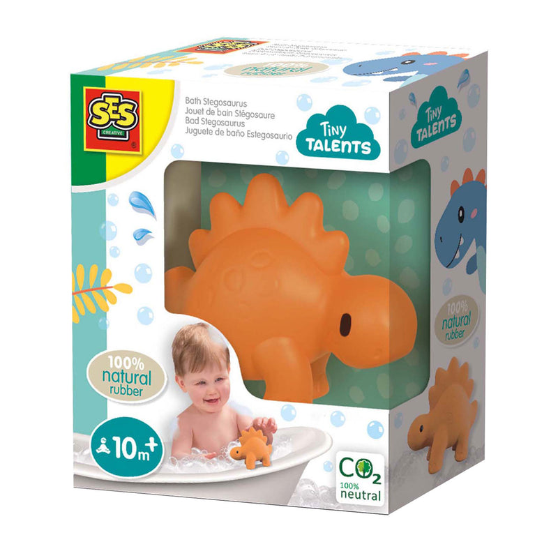 Afbeelding laden in galerijviewer, Ses bad stegosaurus - 100% natuurlijk rubber
