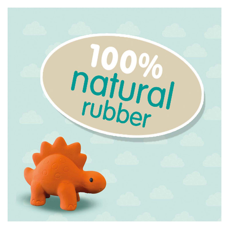Afbeelding laden in galerijviewer, Ses bad stegosaurus - 100% natuurlijk rubber

