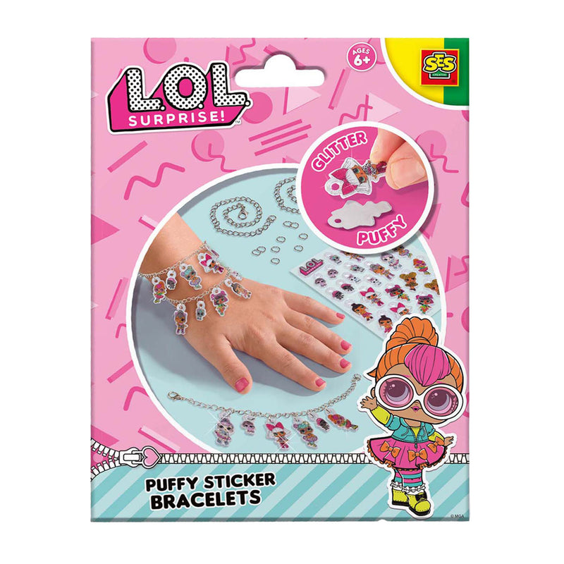 Afbeelding laden in galerijviewer, Ses l.o.l. puffy sticker armbanden
