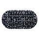 Wicotex badmat pvc antislip stones 68x35cm zwart
