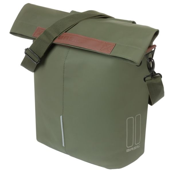 Afbeelding laden in galerijviewer, Basil fietsshopper city mik 14-16l 11 x 29 x 36 - groen
