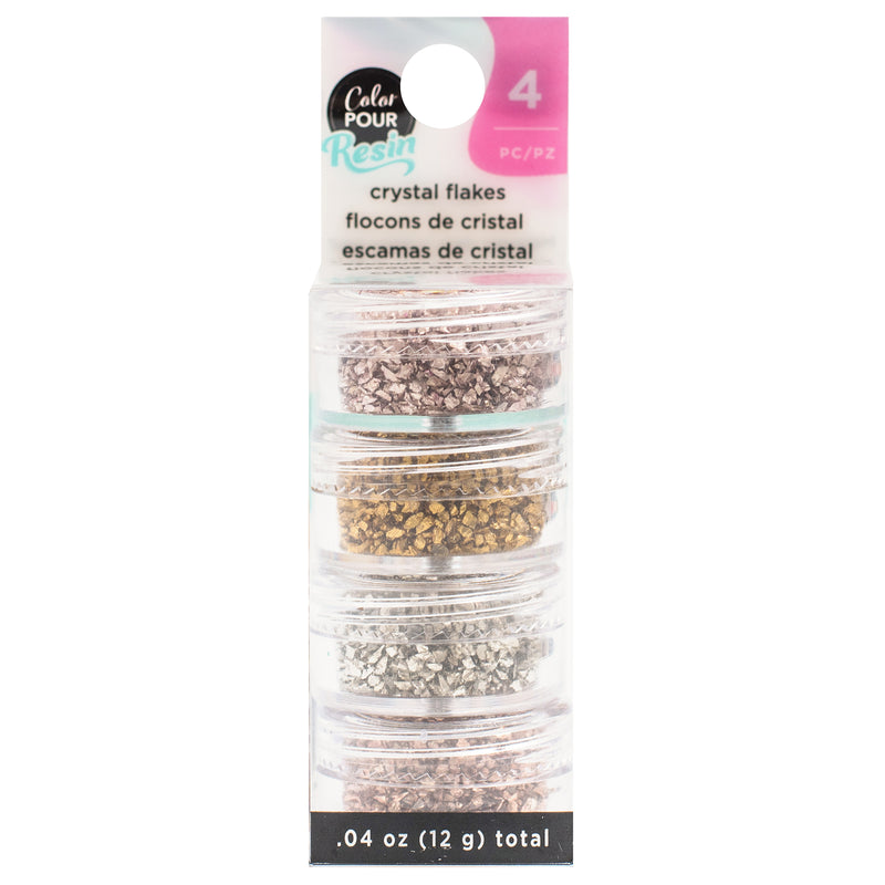 Afbeelding laden in galerijviewer, Color pour • resin crystal flakes naturals
