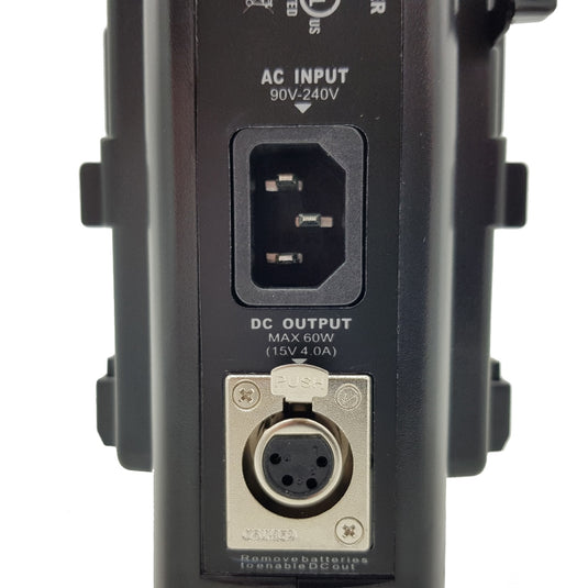 Rolux dubbele acculader rl-2ks voor v-mount accu