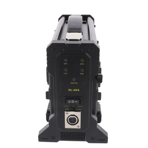 Afbeelding laden in galerijviewer, Rolux acculader rl-4ks voor 4 x v-mount accu
