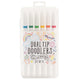 American crafts • marker set dual tip doodlers chisel fine