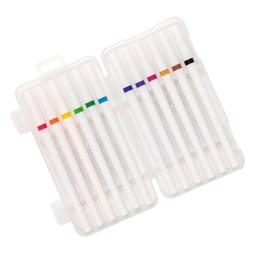American crafts • marker set dual tip doodlers chisel fine