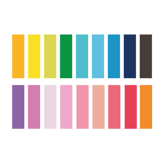 American crafts • tie diy value kit 18 colors