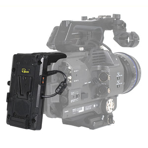 Rolux v-mount battery plate rl-gdx9 voor sony fx9