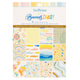 American crafts • paper pad buenos días 15,2x20,3cm gold foil