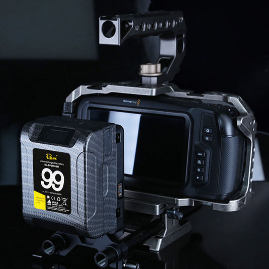 Rolux mini v-mount battery plate rl-ac13s