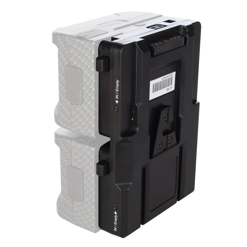 Afbeelding laden in galerijviewer, Rolux duo mini v-mount battery plate rl-ac16s
