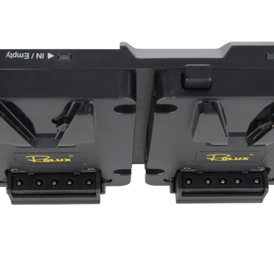 Rolux duo mini v-mount battery plate rl-ac16s