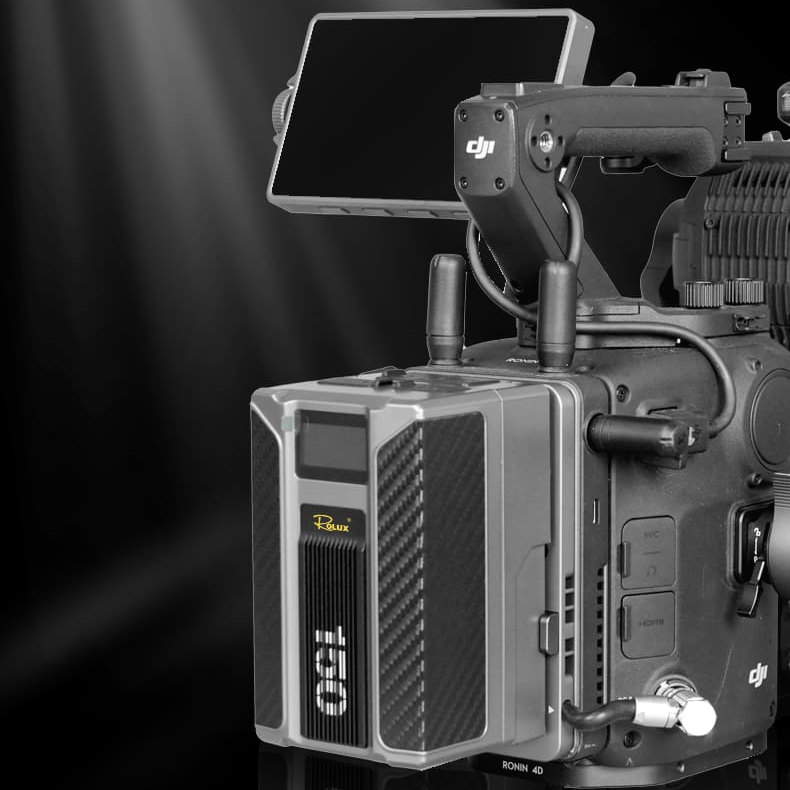 Afbeelding laden in galerijviewer, Rolux v-mount battery plate rl-vp4d voor dji ronin 4d
