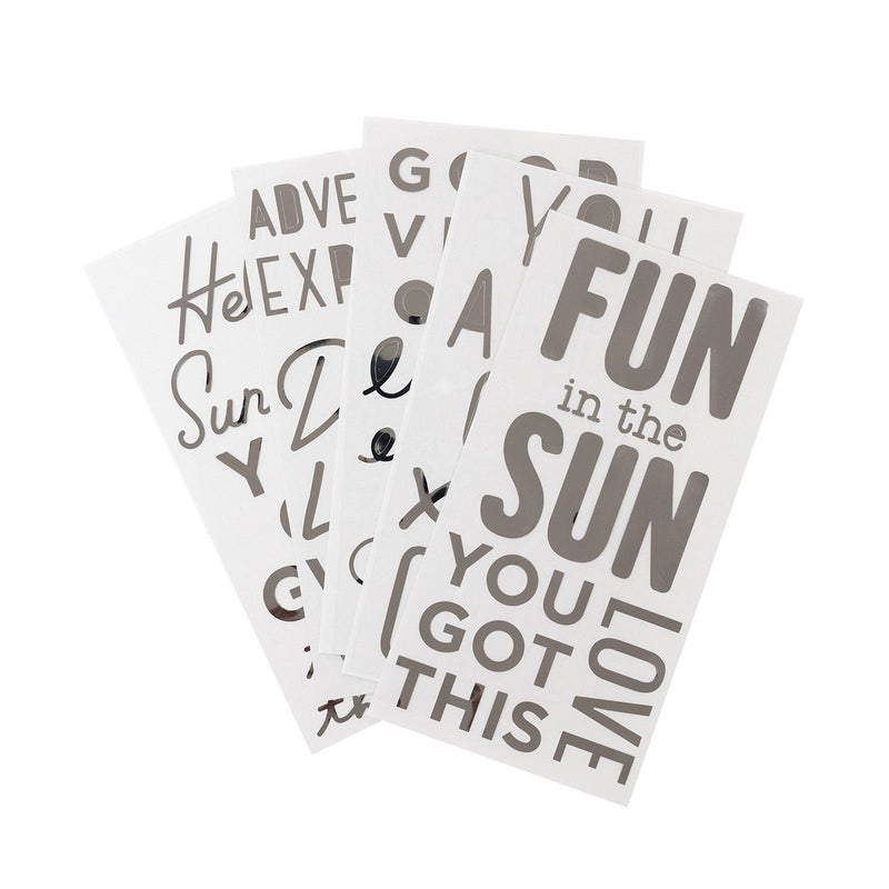 Afbeelding laden in galerijviewer, We r makers • spin it vinyl stickers phrases

