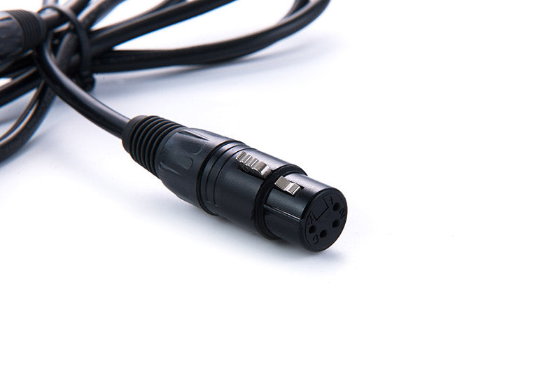 Afbeelding laden in galerijviewer, Rolux 4-pins xlr female met 4 pins male connector rl-c7
