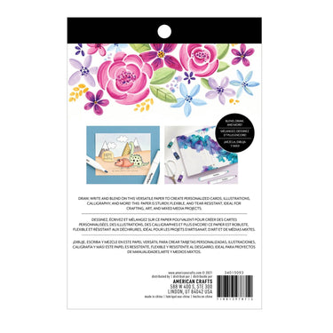 American crafts • tree-free multimedia papier 17,78x12,7cm